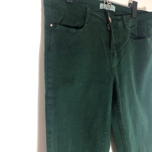 Zara Green Jeans
